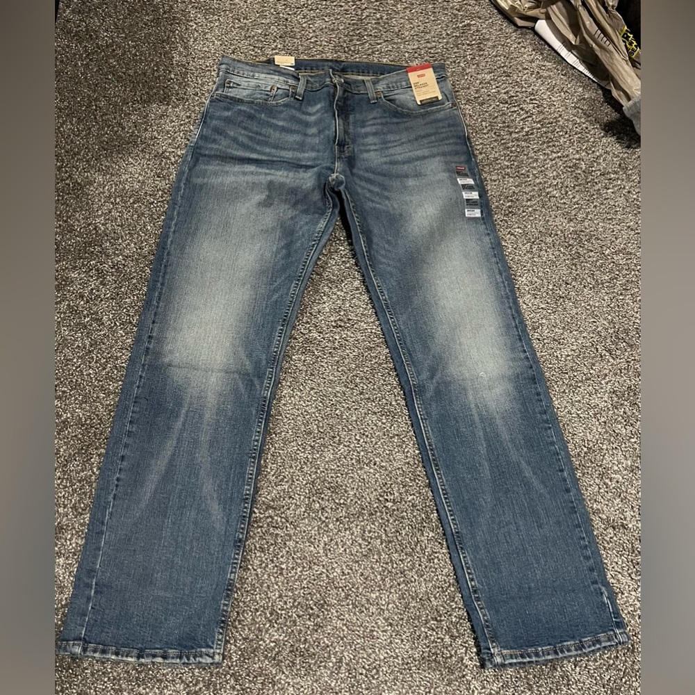Levi's 559 Relaxed Straight Stretch Medium Wash W36 L34 NWT